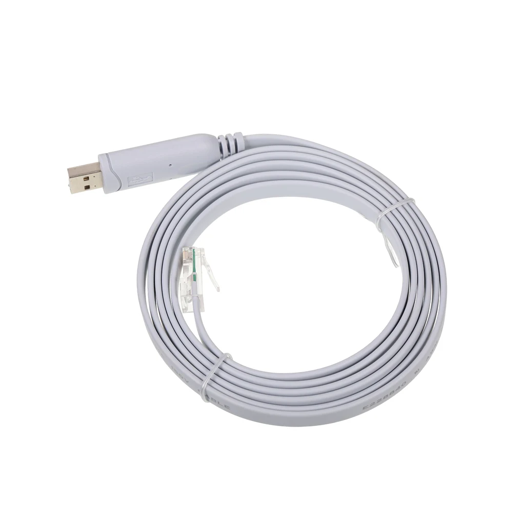 Mới 1.8M USB Để RJ45 Cho Cisco USB Cáp Console Tay Cầm Gỡ Lỗi Dòng A7H5 Cho Cisco H3C HP Arba 9306 Cho Huawei Router