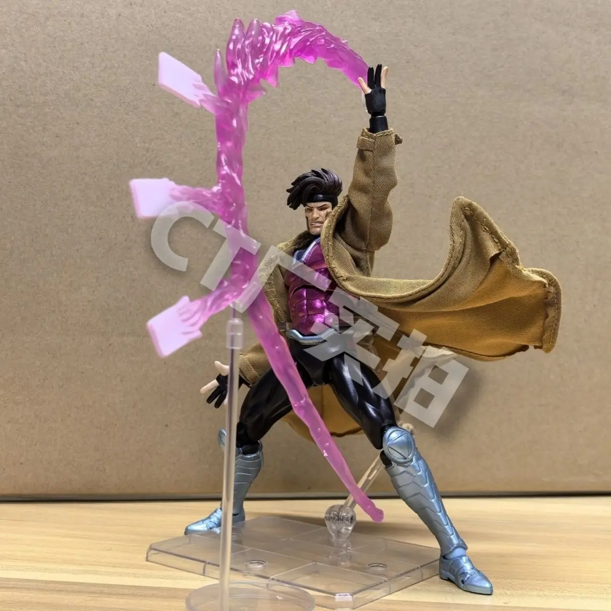 NA STANIE Ct Toys Mafex 131 Gambit Figurka Akcji X-Men Mutant Called Anime Figurka Statuetka Model Prezent Zabawka
