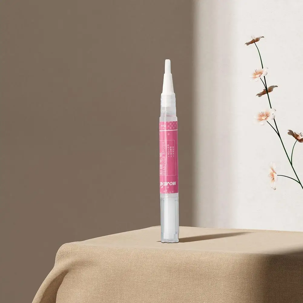 まつげエクステンション接着剤リムーバー非刺激性速乾性接着剤透明ジェルリムーバーまつげメイクアップリムーバーペン