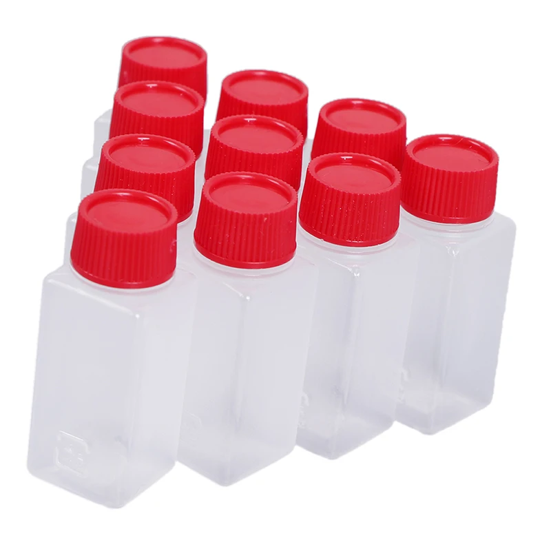 

C 10PCS new Plastic 6ml Sushi Tool Condiment Sauce Oil Dispenser Ketchup Gravy Cruet