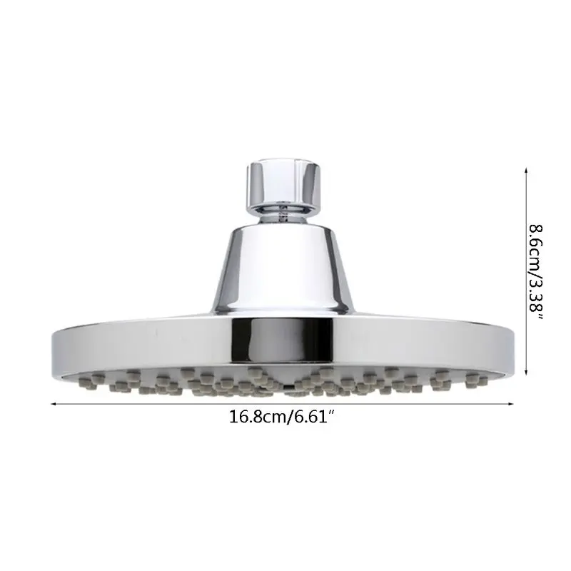 Comfortable Low Pressure Rain Shower for Head, Stainless Steel Shower for Head Dropshipping