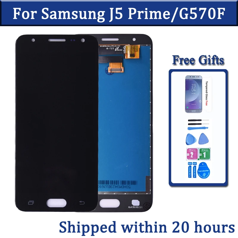 

For Samsung J5 Prime SM-G570F G570Y G570M LCD Display and Touch Screen Digitizer Assembly