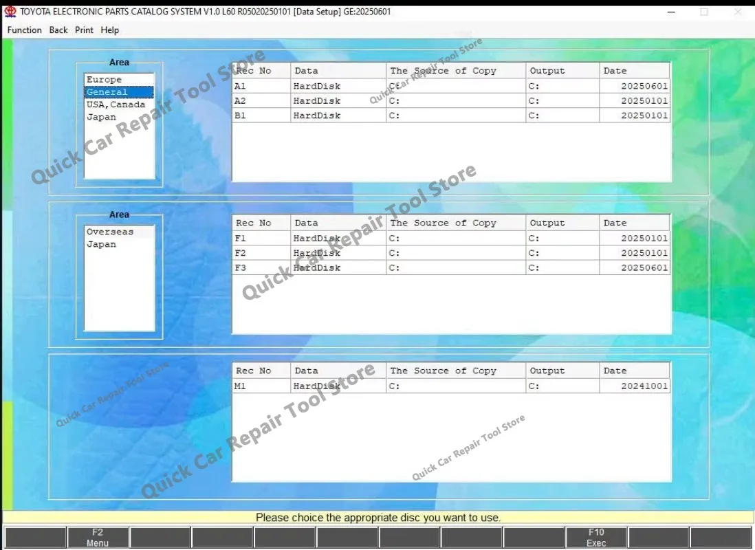 2026 hot selling newest  2025.09 for Toyota & Lexus All Regions EPC Electronic Parts Catalogue