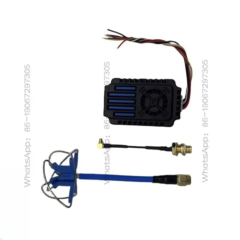 YYYYY 3.3G 5W high-power image transmission video transmitter far-sailing image transmission module crossing machine