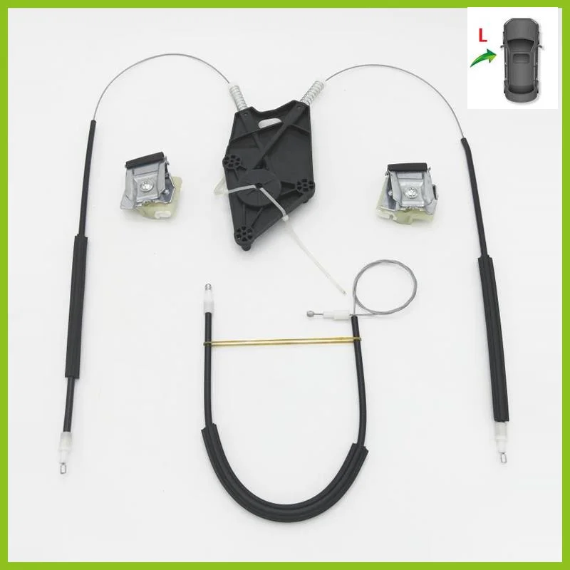 For VW Polo Vento 6R 6C 2010 2011 2012 2013 2014 2015 2016 2017 Car-Styling Electric Window Regulator Repair Kit Front Left Side