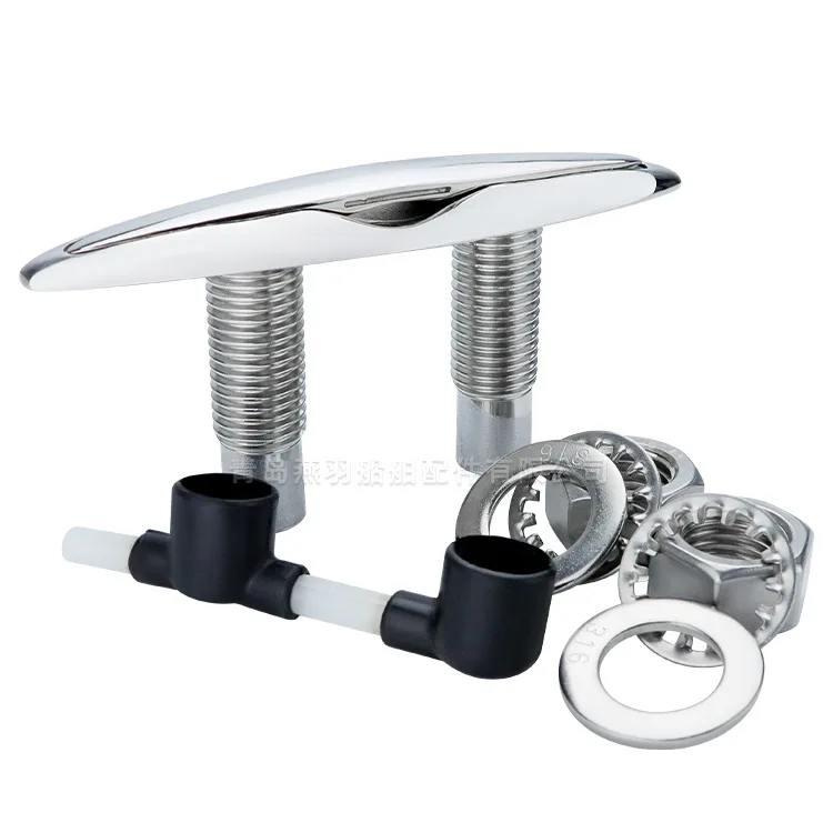 Stainless Steel Double-layer Invisible Pull Cable Bolt, Cable Pile Guide, Marine Yacht Hardware Accessories, Mooring Column