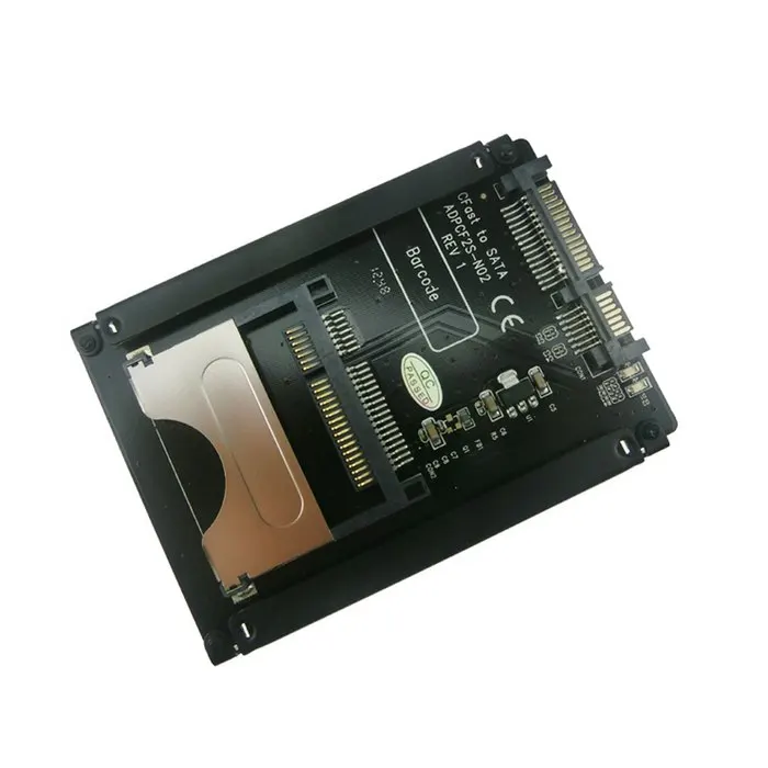 SATAからCFastへのカードアダプター,22ピン,2.5インチ,ハードディスクケース,SSD, HDD,PC,ラップトップ用