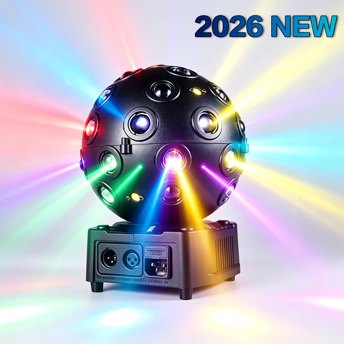 150W RGB Magic Ball Stage Light Beam Effect DJ Disco Party Light White Golden Strobe DMX512 for Club Bar Wedding Concert