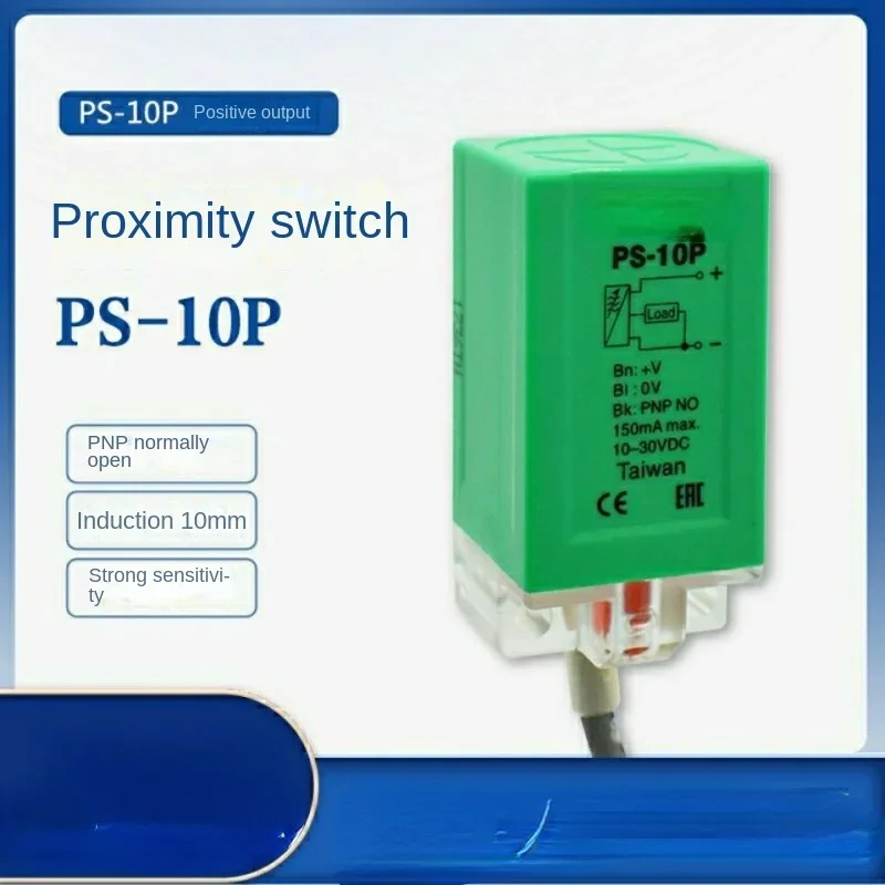 

Proximity Switch PS-10P Three-Wire Pnp Normally Open Metal Induction Sensor PS-10N