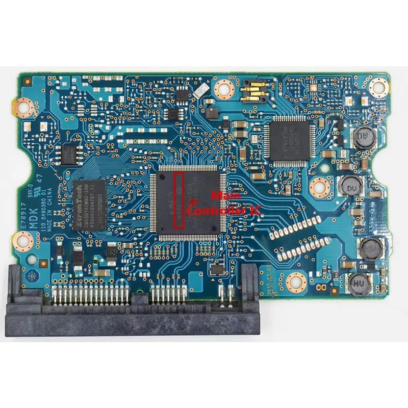 0A90380 Hitachi HDD PCB / 220 0A90380 01 , 110 0A90380 01 / Naklejki: 9F10781 , 0J24069 , 9F10779