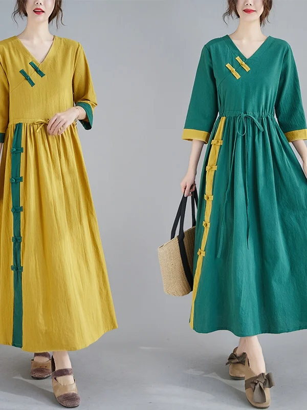 

Весна-Лето 2026: Новая коллекция! Свободная юбка А-силуэта из хлопка и льна с этническим пэчворком, больших размеров, визуально стройнящая.