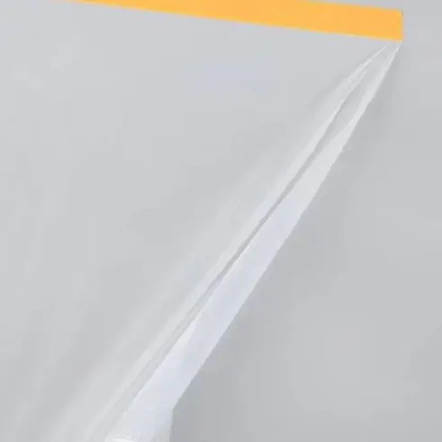 11/17M Disposable Dustproof Film Self-adhesive Cabinets Furniture Dust Protection Films Plastic Home Wall Painting Dust Covers