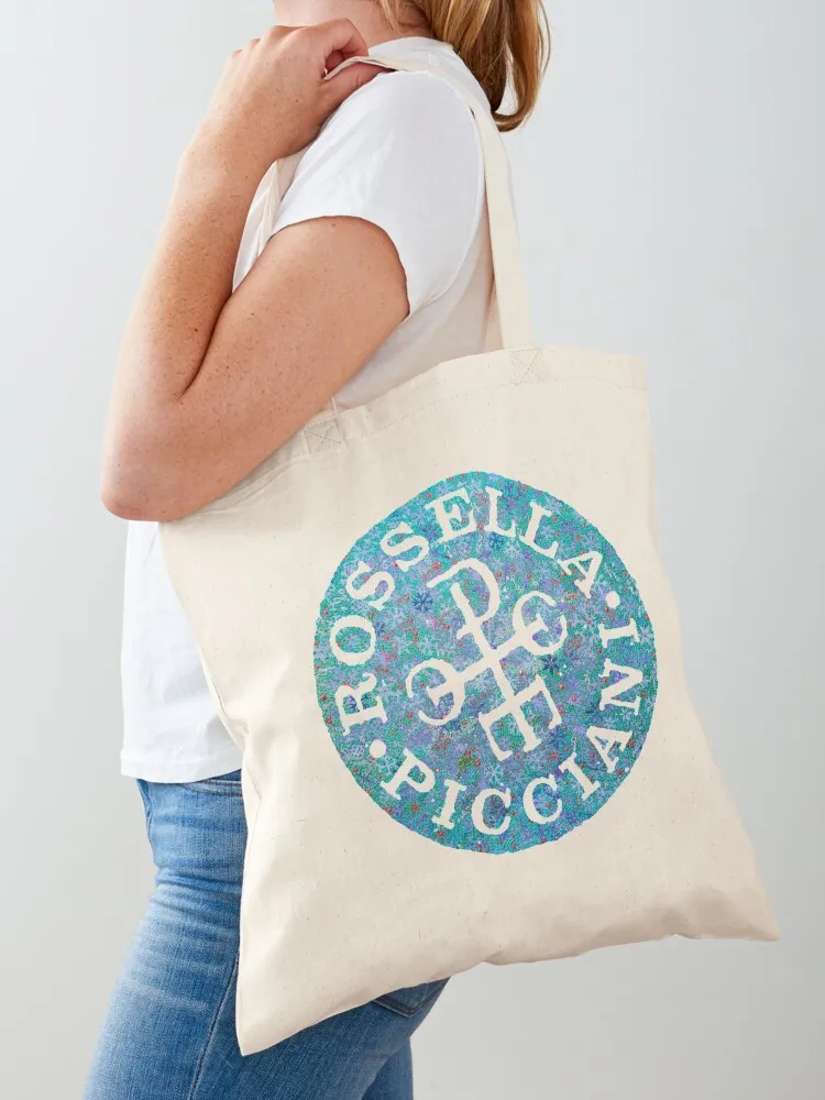 ندفة الثلج الحديدية-روسيللا بيكسياني حمل حقيبة قماش حقيبة تسوق كيس صب فام أكياس التسوق حقائب قابلة للطي امرأة 2025