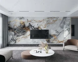 beibehang papel de parede Customized modern TV background, new marble pattern, high-end sense wall sticker living room wallpaper