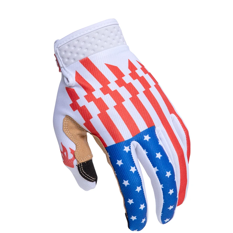 قفازات FASTGOOSE Moto الرياضية لصيد الأسماك والمشي لمسافات طويلة |   طراز ريترو لـ Motocross MX، BMX، DH، MTB |   الدراجة الجبلية وركوب الدراجات Luvas
