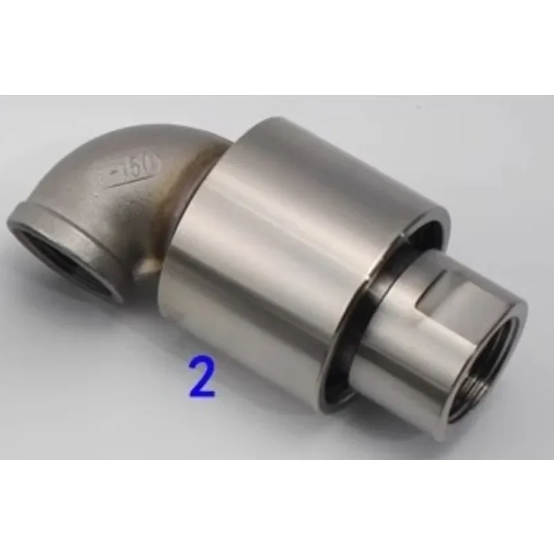 Stainless steel high-pressure straight360 degree universal carbon steel threaded connection tower spray hydraulic rotary joint