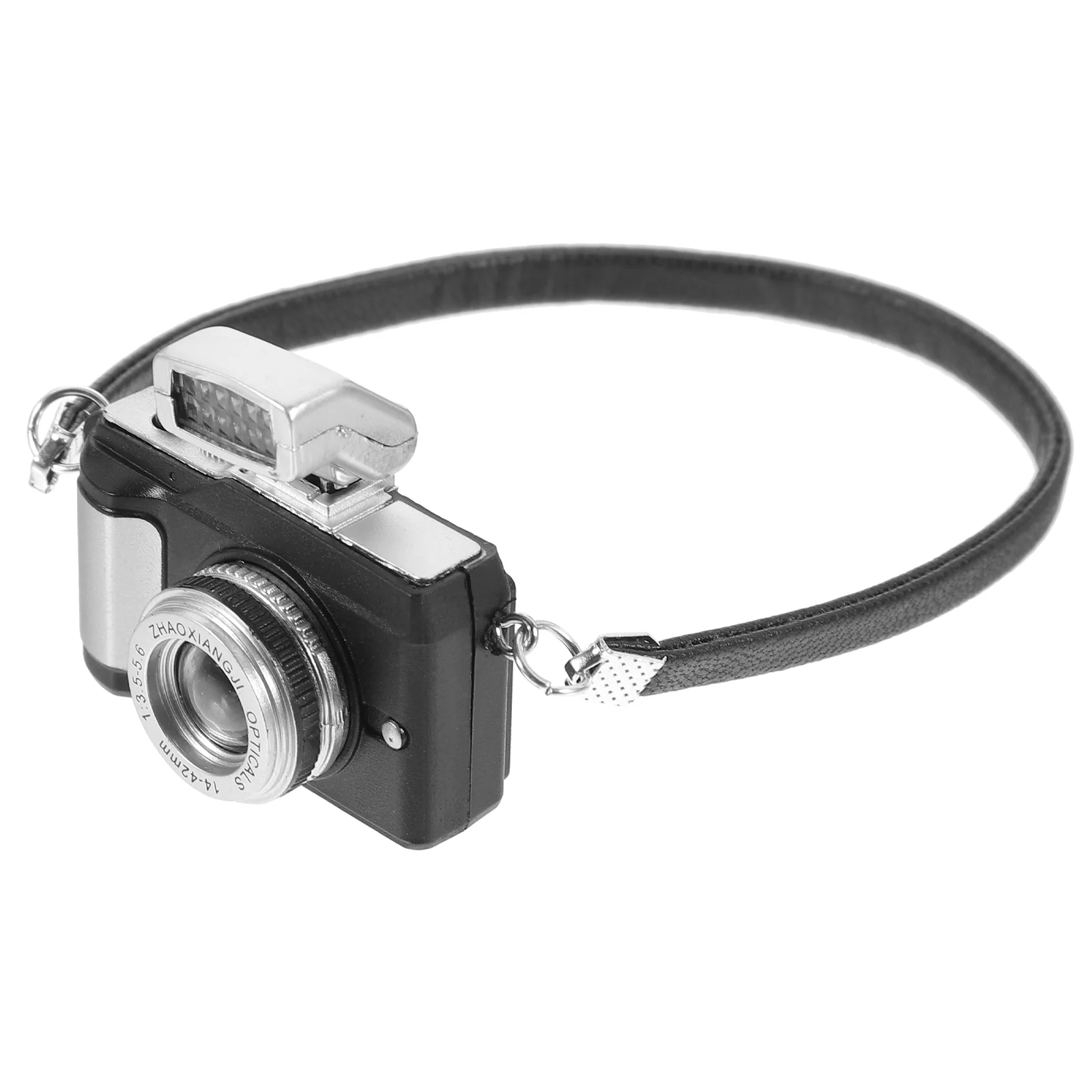 

Camera Dollhouse Strap Mini Vintage Bath Toys Plastic Dolls Miniature Adornment