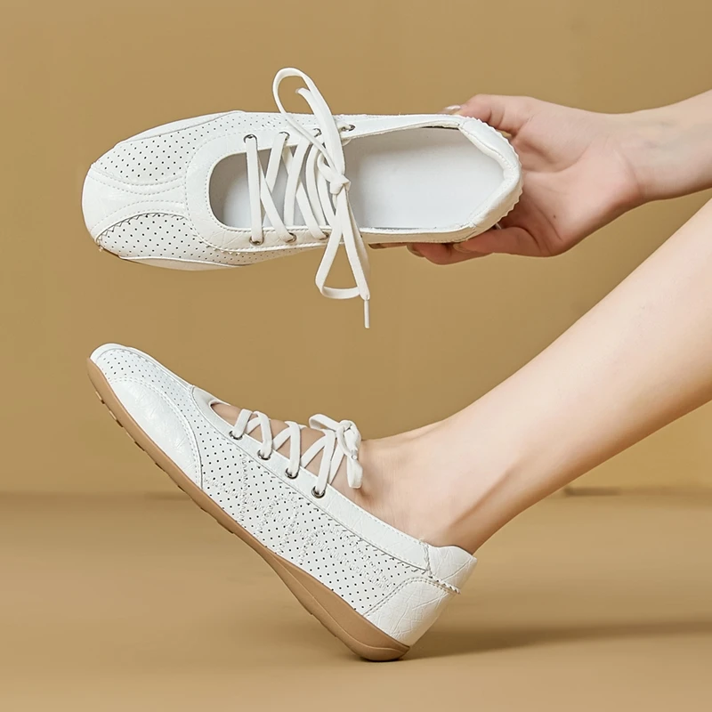 

AIYUQI 2026 New Women's Mary Jane Shoe Breathable and Non-slip Women Training Shoes Flat Casual Spring and Autumn frail Shoes