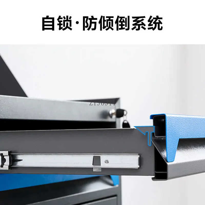 أداة إصلاح السيارات عربة درج الأجهزة إصلاح صندوق عربة أداة المحمول الثقيلة متعددة الوظائف