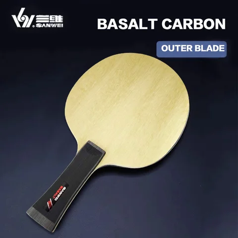 SANWEI Heavy Basalt  Outer Carbon ALC  Table Tennis Blade/ ping pong blade/ table tennis bat
