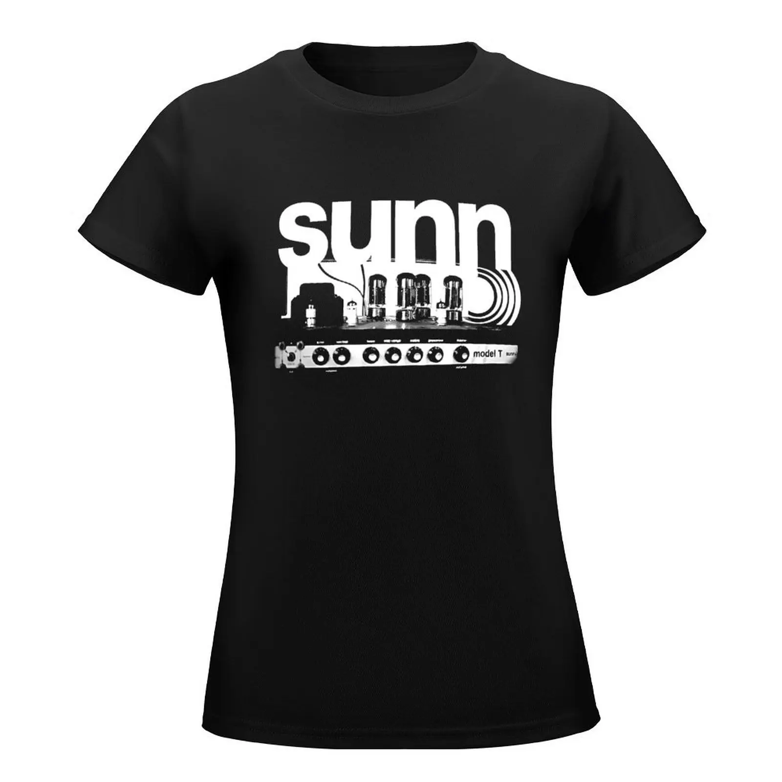 SUNN O))) Model T-Shirt funny aesthetic clothes summer top plus size tops Woman clothes