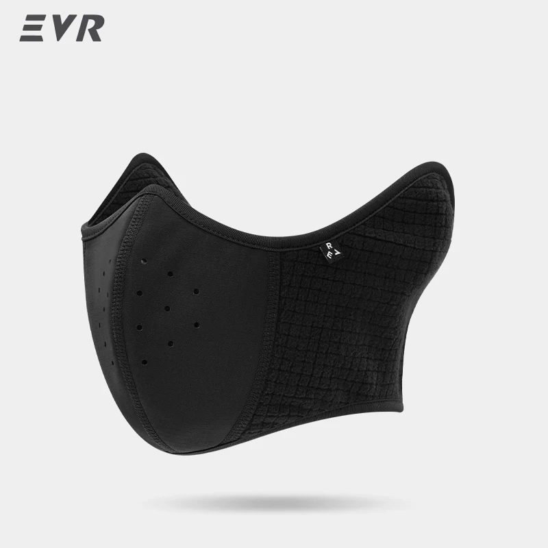 EVR Winterfietsmasker Warm en winddicht Heren en dames Verdikte gezichtsbescherming Gehoorbescherming 3D-masker