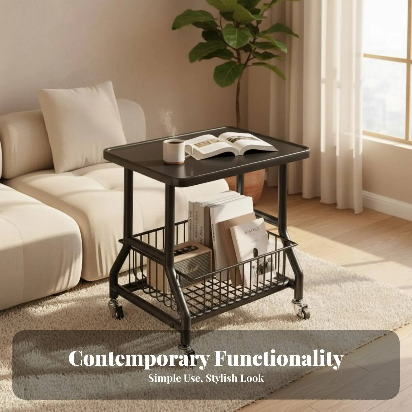 table-d'appoint-roulante-a-2-niveaux-avec-roulettes-support-mobile-a-2-niveaux-fonctionnalite-mobile-adaptable-pour-les-etudiants-les-employes-de-bureau-les-etudes