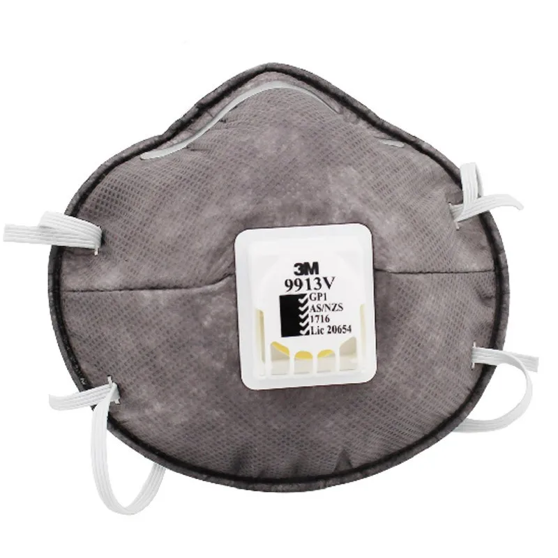 3M 9913V Activated Carbon Mask For Odor Prevention Formaldehyde Prevention Organic Gas Prevention Haze Prevention Dust Preve