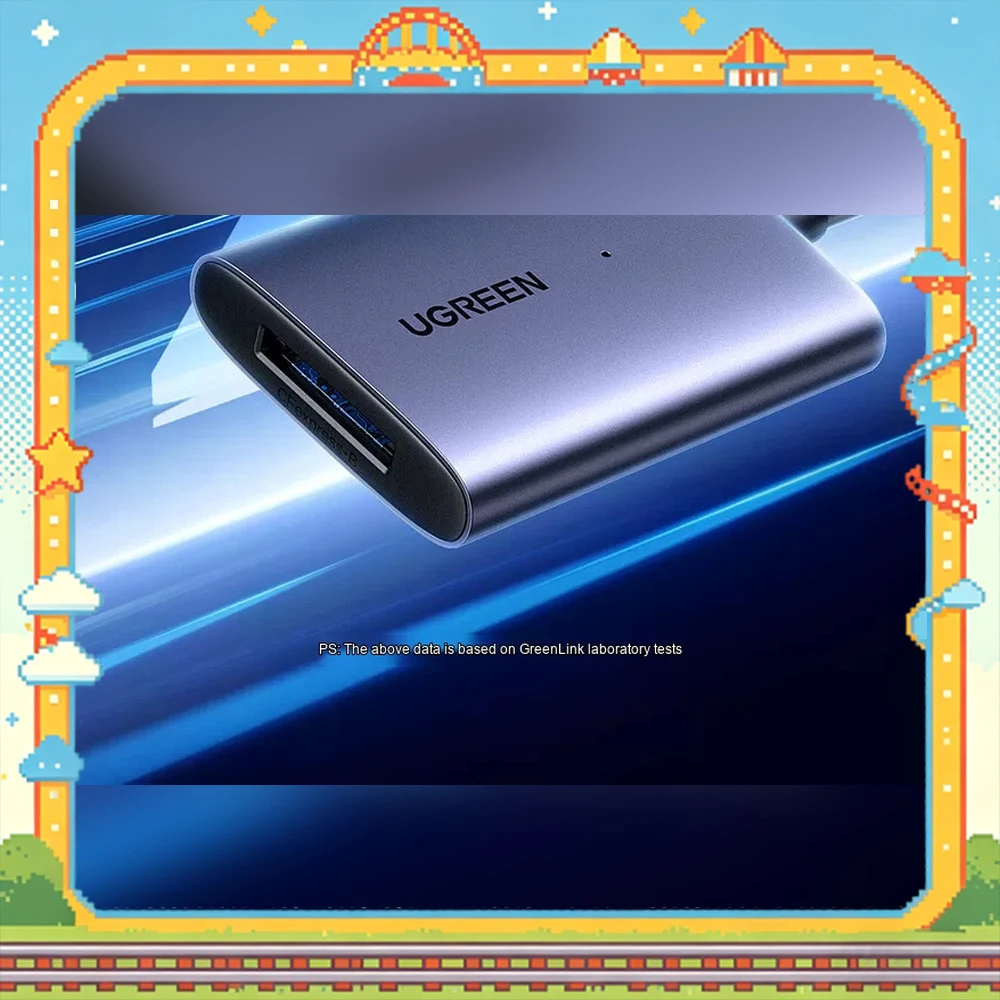 UGREEN 45176 CM516 CFexpress Type B Card Reader USB 3.2 USB-C 2-in-1 High Speed Memory Card Adapter