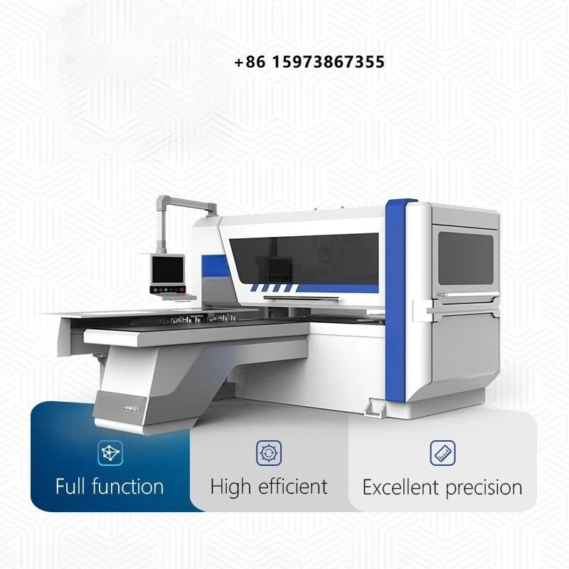 Máquina Perforadora CNC de Seis Lados para Trabajos Pesados en Madera, Router Automático para Perforación de Muebles de Contrachapado y MDF, en Venta con 2 Husillos