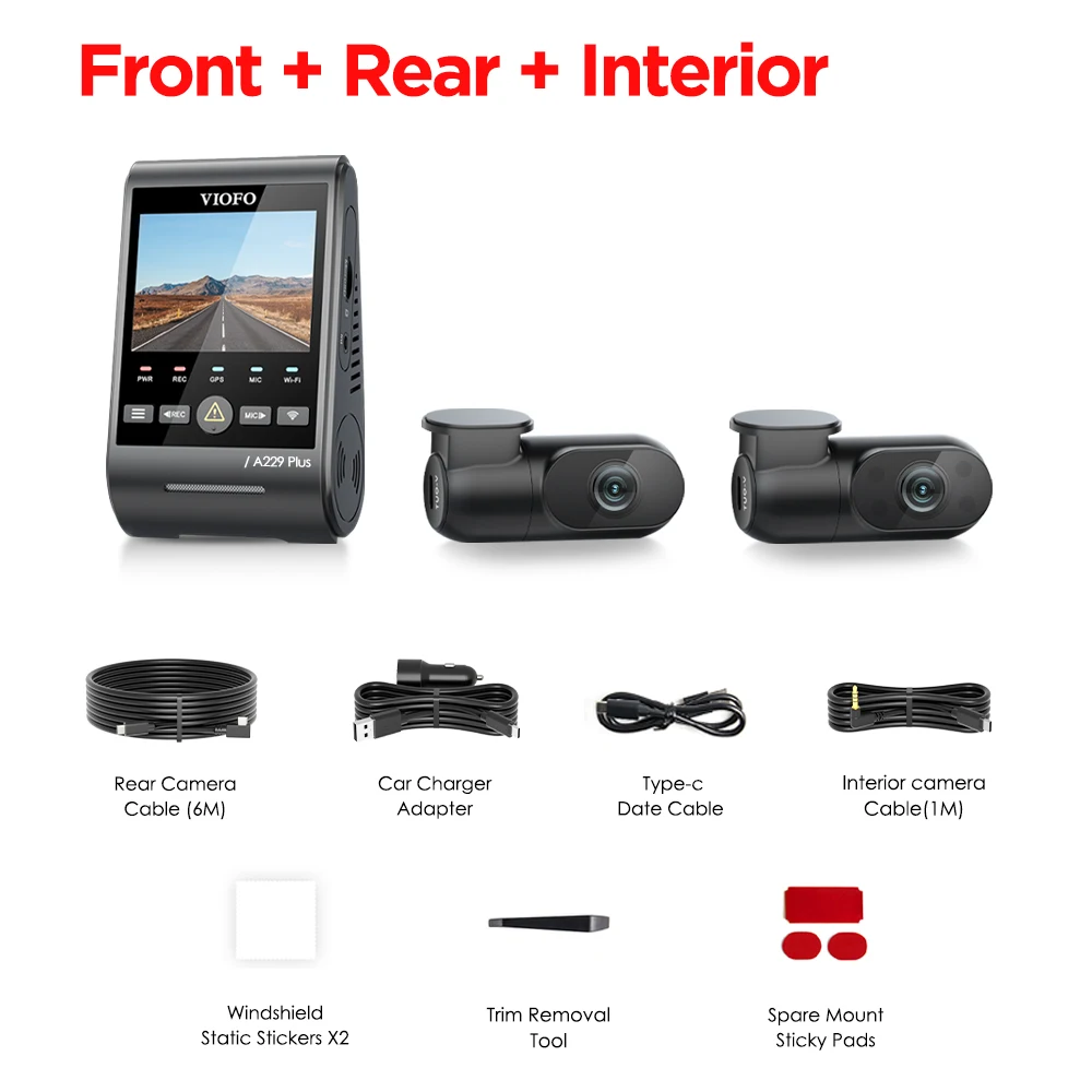 Viofo A229 Plus Dashcam 5
