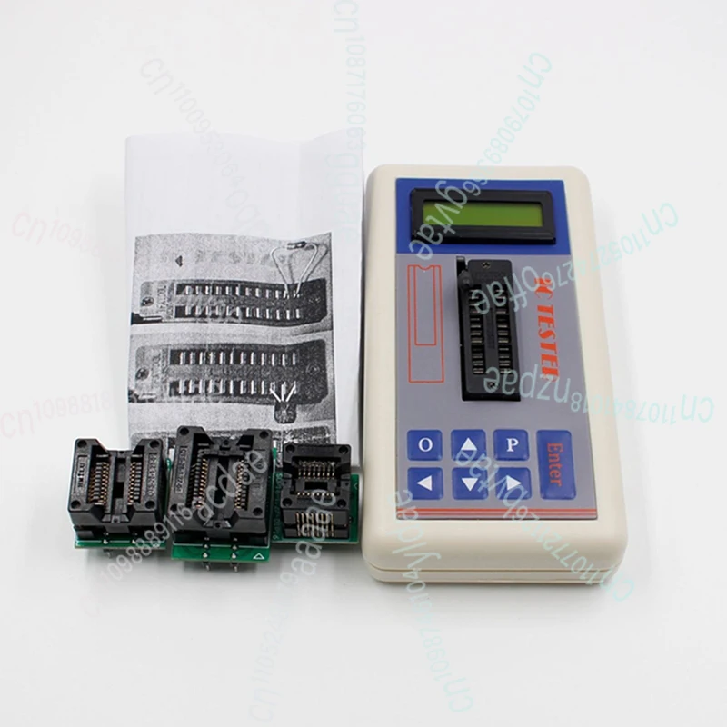 

Профессиональный цифровой тестер транзисторов и микросхем LED для онлайн-обслуживания, тестер интегральных схем с функцией тестирования транзисторов