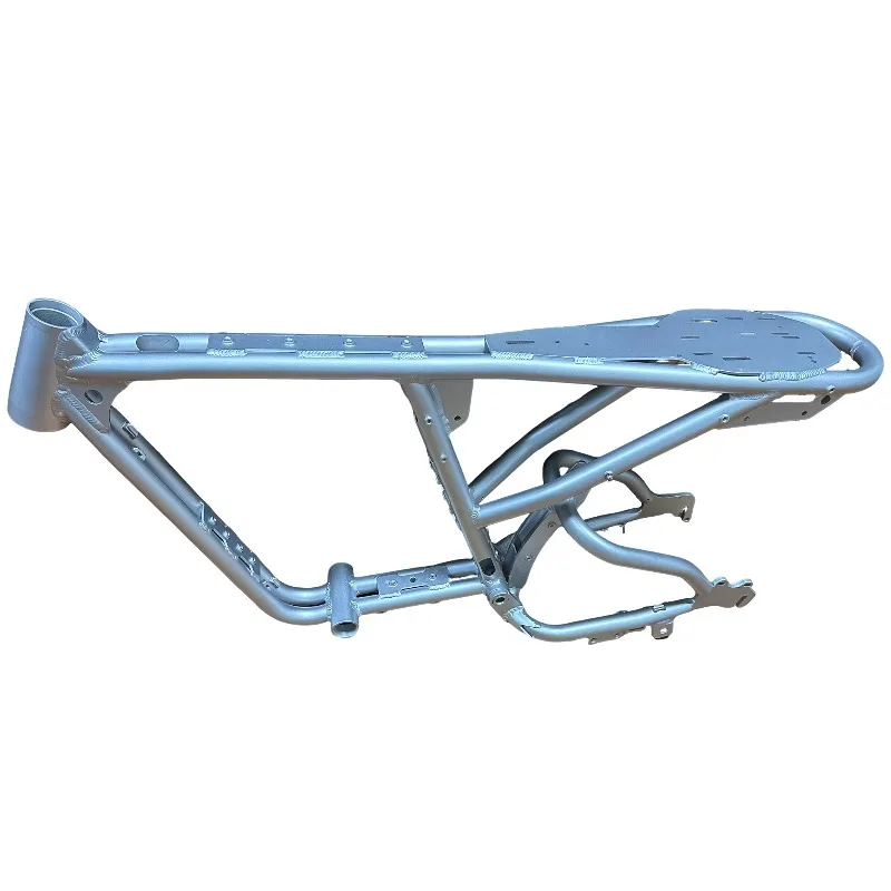 Electric bicycle frame 20 inch electric snow wide tire aluminum alloy bicycle frame, soft tail frame