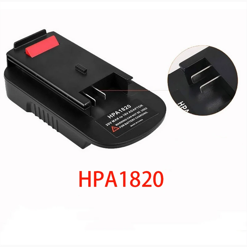 Do Black Decker/Stanley/Porter Cable 20V Max Lithium Battery Convert Adapter HPA1820 Do Black Decker 18V Ni-Mh Tools