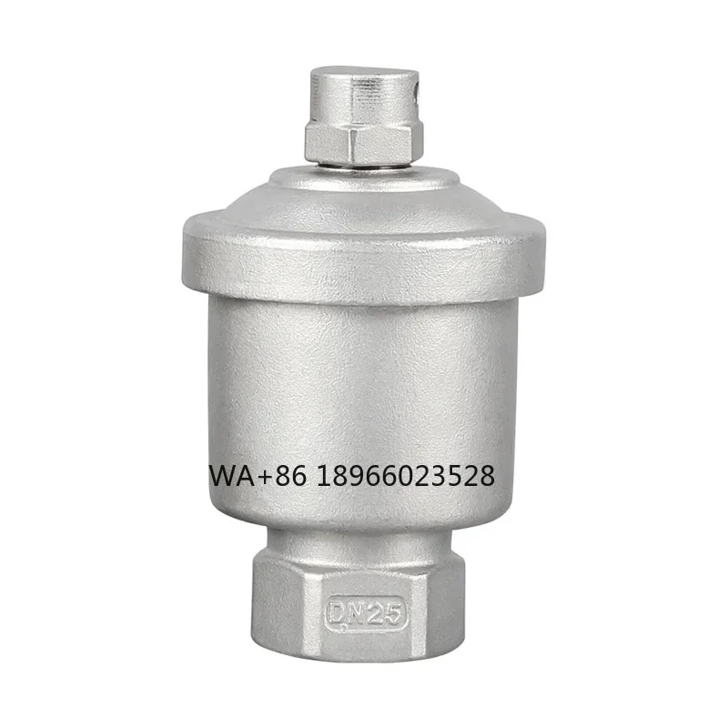 

stainless steel 304 tap water pipe exhaust heating valve steam valve P11 internal thread automatic exhaust