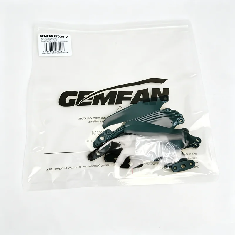 Gemfan 7036F Foldable Propeller, 177.8mm, 2CW+2CCW, Optional 2/3 Blade for Fixed-Wing Drone