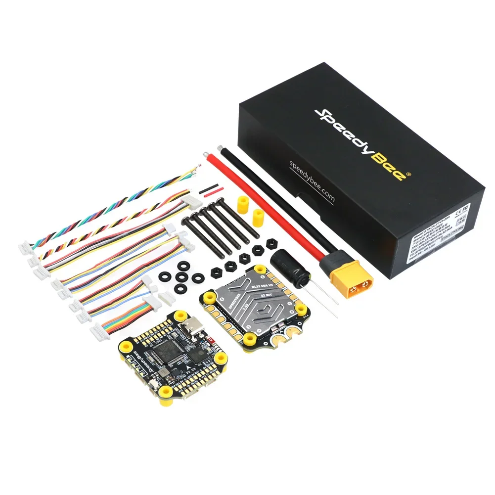 SpeedyBee F7 V3 50A Stack BL32 50A 4in1 ESC3~6S Lipo с анализатором Blackbox Подходит для FPV Freestyle Drone