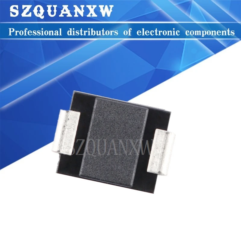 50Pcs SMD TVS Diodes SMCJ26A SMCJ28A SMCJ30A SMCJ33A SMCJ36A SMCJ40CA SMCJ43CA SMCJ48CA SMCJ51CA SMCJ54CA 1500WSMC