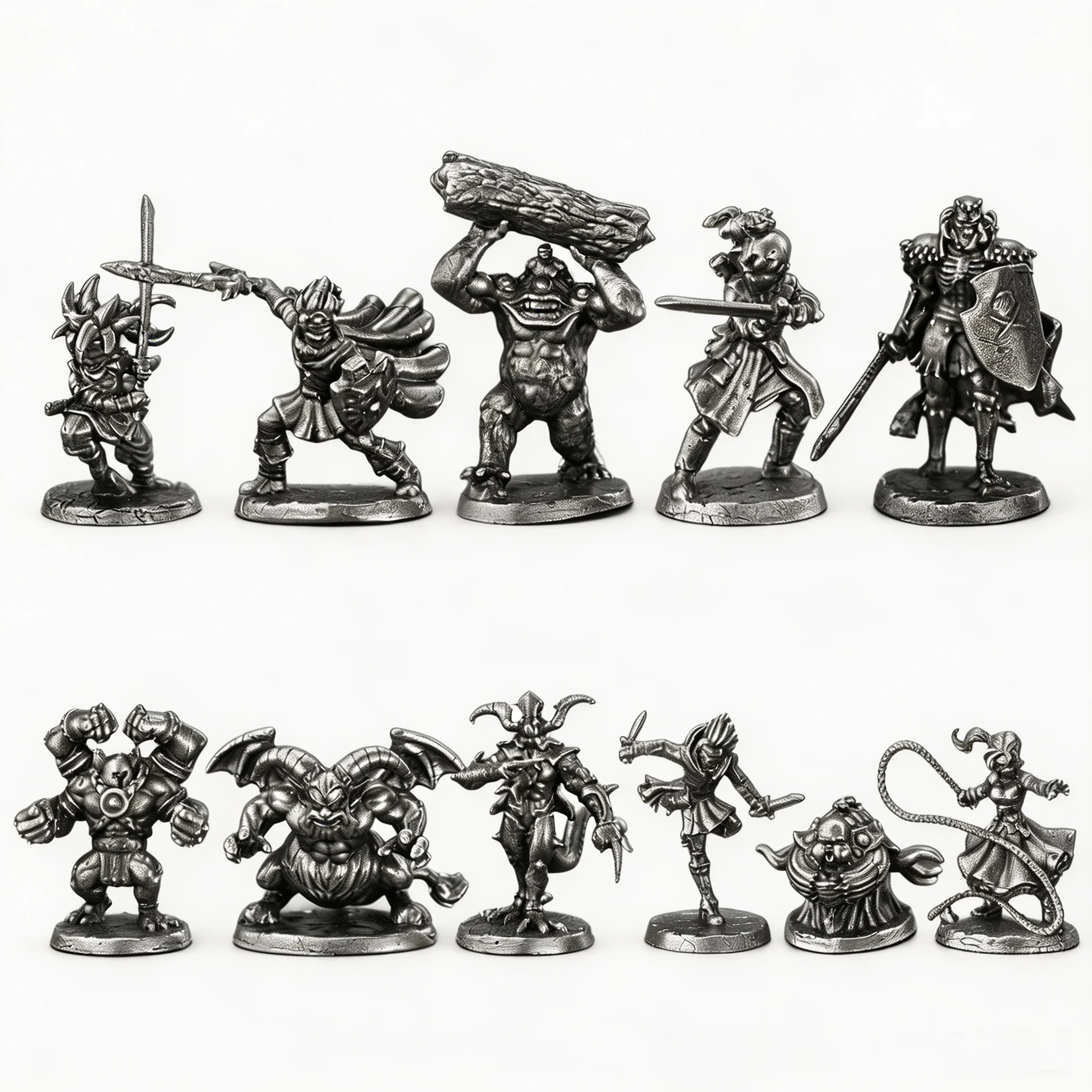 Metal Dark Ages Finished Miniature Tabletop Game Ornament Wargame Figure Chess Piece Toy