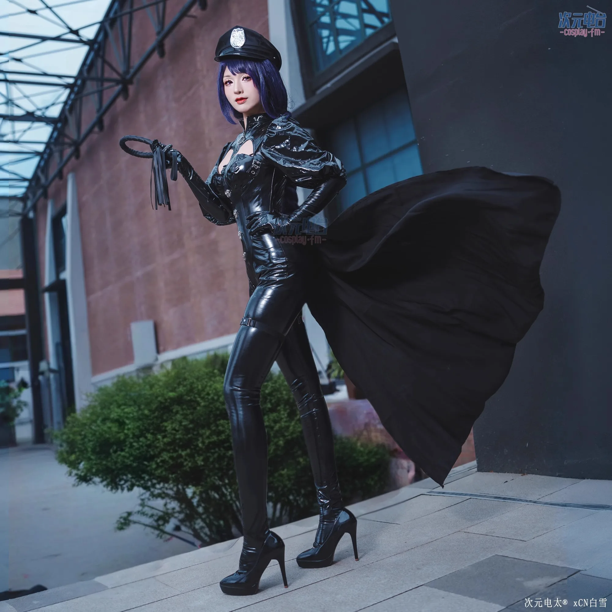 جينشين إمباكت رايدن شوغون أزياء تنكرية للنساء بدلة قفز جلدية سوداء مثيرة زي موحد ملابس حفلات الهالوين كرنفال