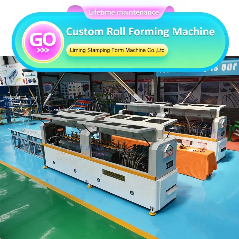 Liming New Prefabricated House C75 C89 C140 Light Steel Framing Machine Light Gauge LGS LGSF Roll Forming Machine