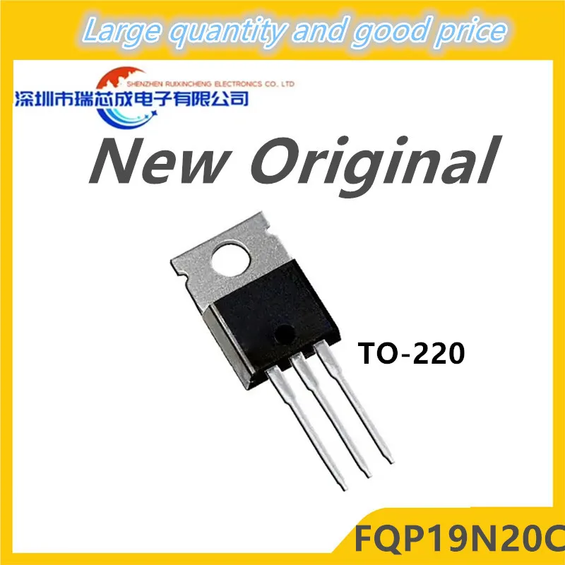 10-50-100PCS 100%New Original FQP19N20 FQP19N20C TO-220 19A 200V Field Effect Transistor (MOSFET)