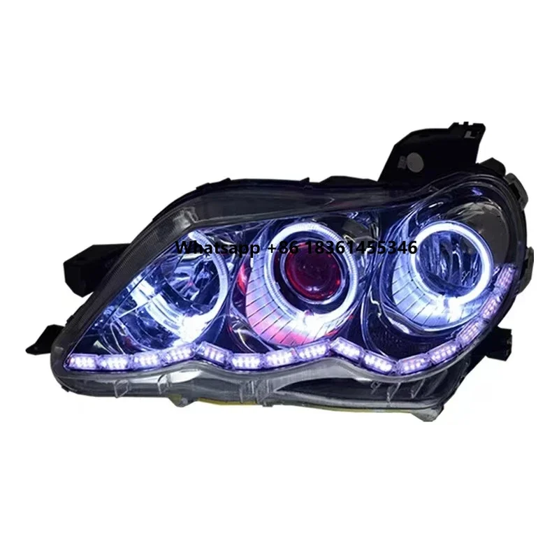 

For Reiz LED Headlight assembly DRL daytime running light lamp angel devil eye Car accessories