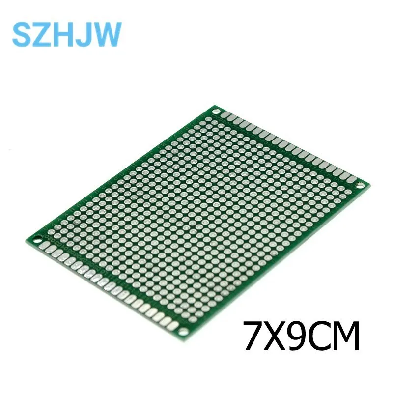 2x8 3x7 4x6 5x7 6x8 7x9 8x12 9x15cm Green PCB dual panel Board DIY Universal Prototype Board Protoboard Kit