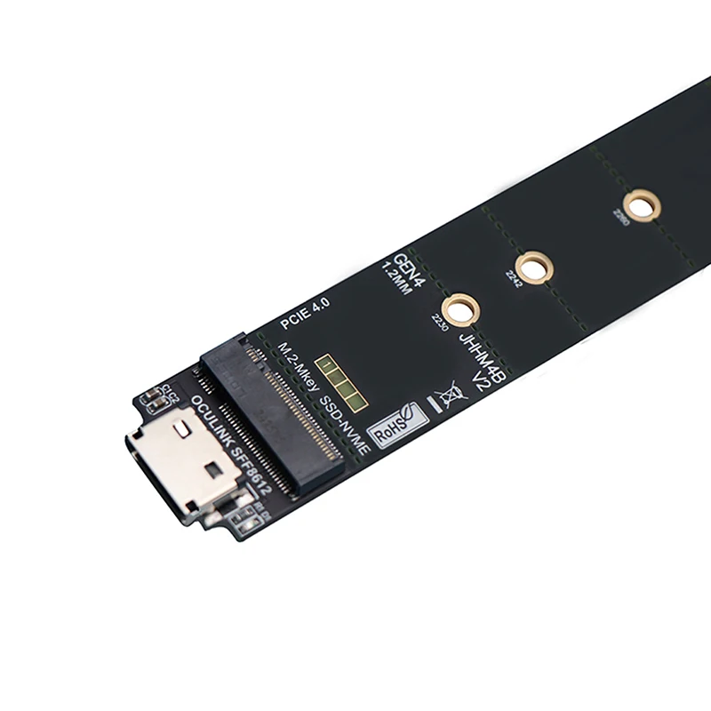 Oculink to M.2 SSD Adapter PCIe x4 Gen4