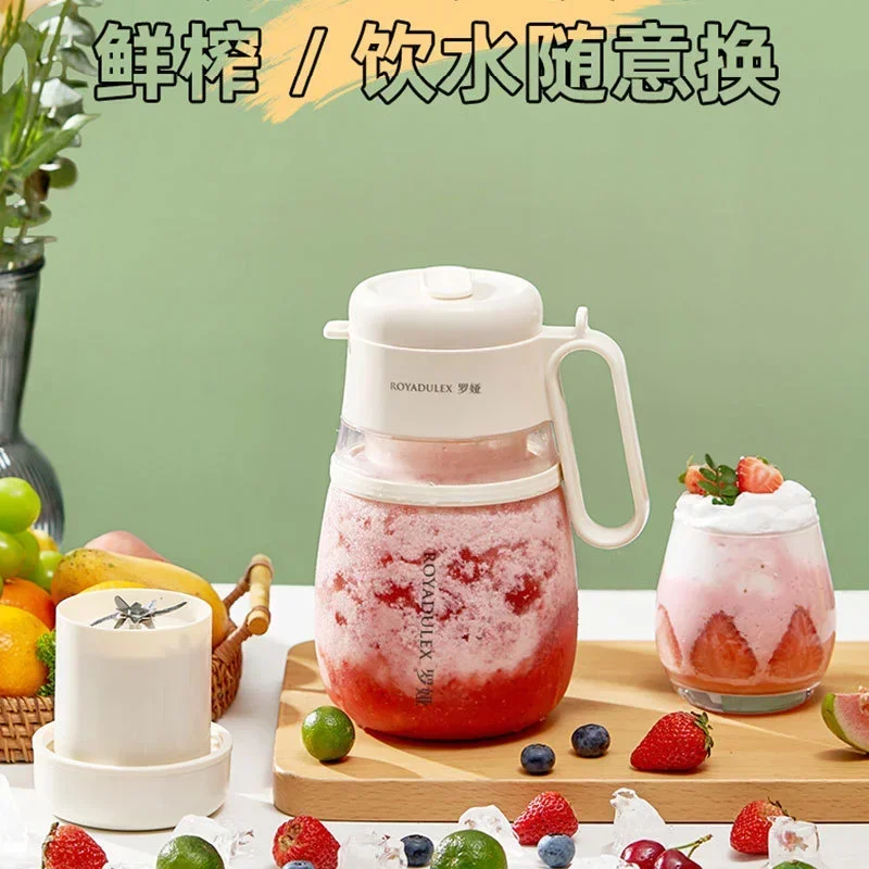 USB/110V/220V  Loya Large Capacity Juicer, Crushable Ice Juicer, Multi functional Portable Juicer, 12 Page All Steel Knife