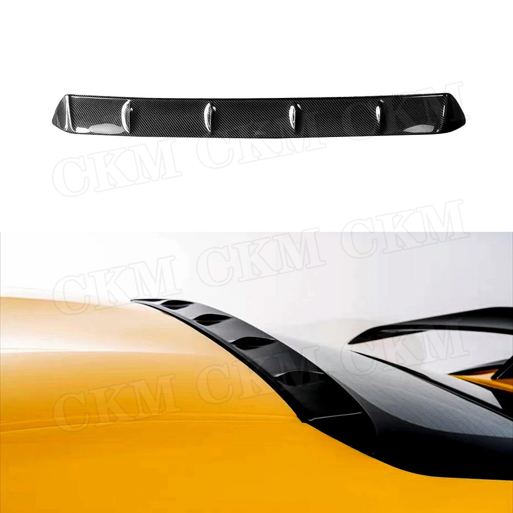 

CKMUUER Carbon Fiber Material For Toyota Supra A Style 2019 2020 Car Body Kits Rear Roof Top Spoiler Wings Case