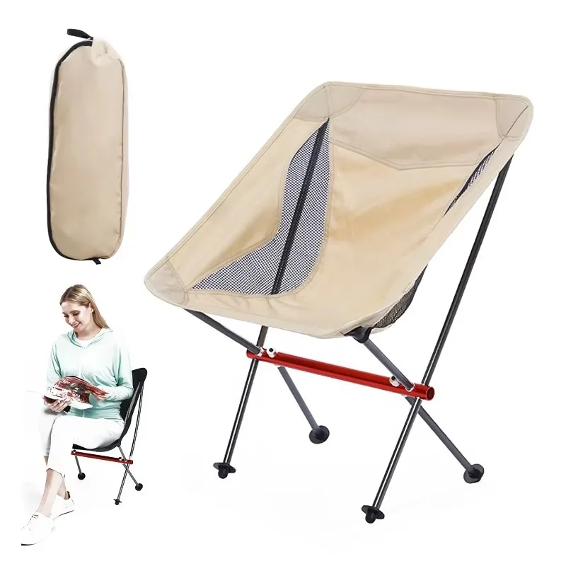 

Most Funded Portable Bottle Sized Compact Outdoor Seat Grade Aluminum Lightweight Camping Chair