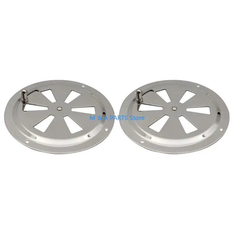 U1JF Stainless Steel Round Louvered Air Vent For Yachts Ships And Marine Boats