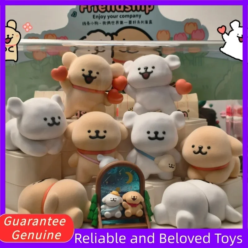 

Original Hot Maltese Line Dog Car Aromatherapy Ornaments Series Blind Box Model Peripheral Cartoon Kawaii Dolls Birthday Gifts